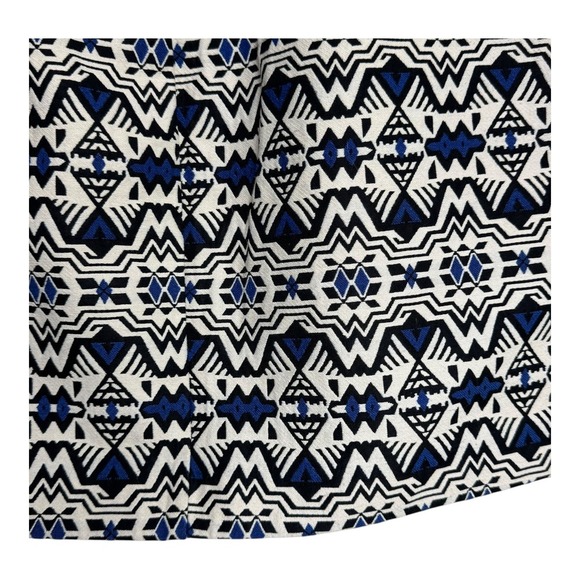 H&M Divided Mini Skirt Geometric Print Women's US 10 - Picture 4 of 7
